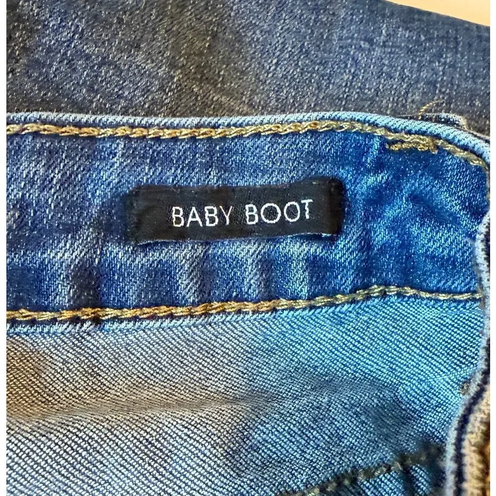 Max Jeans Baby Boot Crop Jeans Size 8